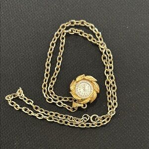 Elegant Gold and Silver Women's Necklace